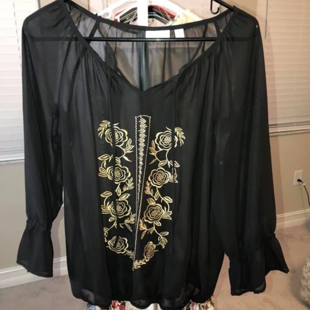 Peasant top